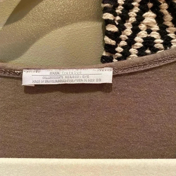 ZARA TRAFALUC MAXI SLIP DRESS WITH SIDE SLITS S - Picture 4 of 4